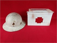 Civil Engineer Helmet and First Aid Ammo Box