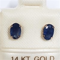 $320 14K Sapphire Earrings