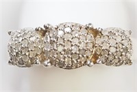 $400 S/Sil  Diamond Ring