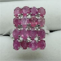$300 S/Sil Ruby Ring