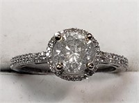$8377 14K Diamond Ring