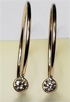 $1600 10K  Diamond Earrings