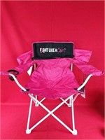 Fight Like a Girl Canvas Chair *New*