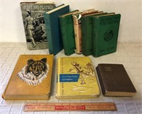EARLY BOOK LOT - LASSIE, BOBBSEY TWINS & MORE