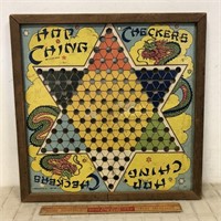 VINTAGE CHINESE CHECKERS BOARD