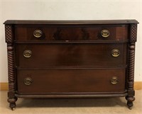 ORNATE MAHOGNAY DRESSER- QUALITY