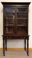 VICTORIAN 1800'S COUNTRY DISPLAY CABINET