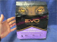 new "evo" cat-kitten food 6.6-lb bag ($28 retail)