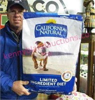 new dog food "calif. natural" (rice-chicken) 26-lb