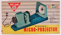 Electric Micro Projector w/ Instructions & Box