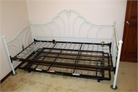 Iron Day Bed w/Trundle Bed.