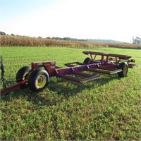 PMC 646 8 bale trailer w/lights