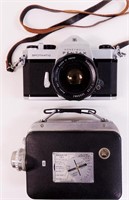 Honeywell Pentax Camera & Cine-Kodak Camera