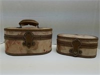 Pretty Toiletry Cases, Hardsided Floral Design