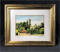 Framed Watercolor Painting by Atty O'Brien