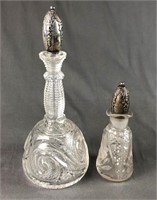Crystal Decanters with Sterling Silver Stoppers