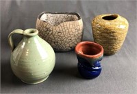 Selection of hand Thrown Pottery