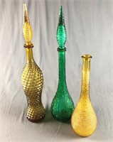 Mid-Century Italian Glass Decanters