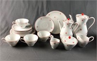 Schinding Porcelain Tea/Coffee Set