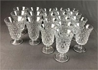 Set of Fostoria Glassware