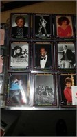 Rock star collector cards.  1 lg album