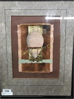 ORIGINAL SIGNED ART BY SHERIDEN (POT COLLAGE)