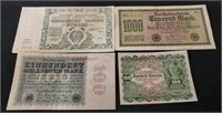 4 Foreign Currency Bill's
