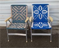 2 - Vintage Lawn Chairs