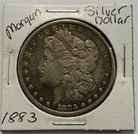 1883 U.S Morgan Dollar