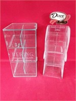 Bering Cigar and Dove Chocolate Display Cases