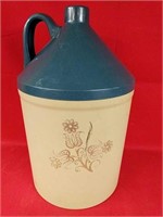 Vintage Fesco Faux Stoneware Storage Jug