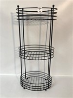 3-Tier Metal Wire Shelf - 26" Tall