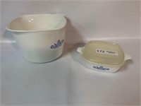 Corningware Measuring Bowl - 8" & Small Dish