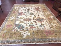 Oushak Hand Knotted Wool Rug 120" x 164"