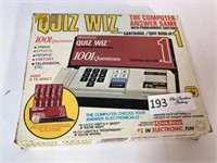 Vintage Quiz Wiz Game w/Box