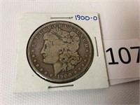 1900-O Silver Morgan Dollar