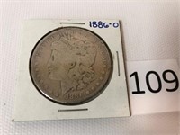 1886-O Silver Morgan Dollar