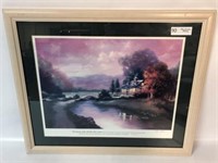 Framed Signed & Numbered Print, John 4:13-14