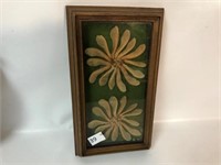 Framed Dried Flowers - 8" x 14"