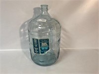 5 Gal Glass Water Jug w/Local Radio Advertisement