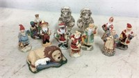 Towle Christmas Bears & Enesco Figurines G14D