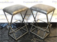 SET OF 4 COUNTER HT. STOOLS