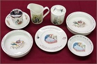 Wedgwood Peter Rabbit 8pc Childs Dishes