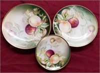 Thomas Sevres Bavaria Hand Painted Fruit Plates