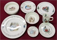 Wedgwood Peter Rabbit 8pc Childs Dishes
