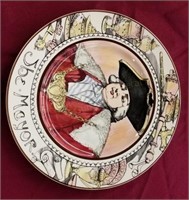 Royal Doulton 'The Mayor' 10.5" Plate