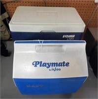 Playmate cooler and Igloo Explorer Cooler