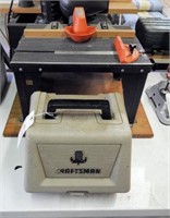 Craftsman router in carry box and Portable