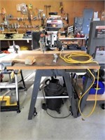 Craftsman 10” radial arm saw with vacuum