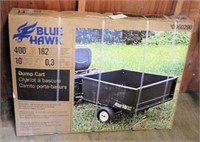 Blue Hawk 400LB 10 cubic foot pull behind yard
